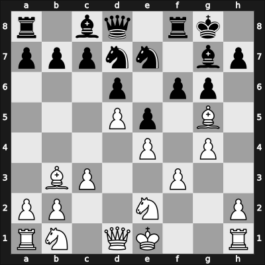 1959 Stevenson Memorial – Round 6 – Wade, Robert G – 1/2-1/2 – Hammond, N. – G28