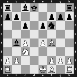 1959 Stevenson Memorial – Round 7 – Wood, Baruch – 1/2-1/2 – Karaklajic, Nikola – G29