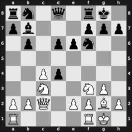 1959 Tbilisi ch-URS – Round 1 – Petrosian, Tigran A. – 1/2-1/2 – Kholmov, Ratmir D – G2
