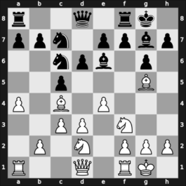 1959 Tbilisi ch-URS – Round 1 – Bronstein, David I – 1/2-1/2 – Furman, Slavomir – G5