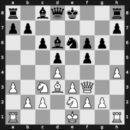 1959 Tbilisi ch-URS – Round 2 – Polugaevsky, Lev – 1/2-1/2 – Lutikov, Anatoly S – G11
