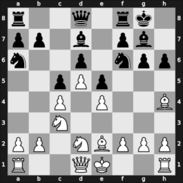 1959 Tbilisi ch-URS – Round 7 – Petrosian, Tigran A. – 1-0 – Lutikov, Anatoly S – G58
