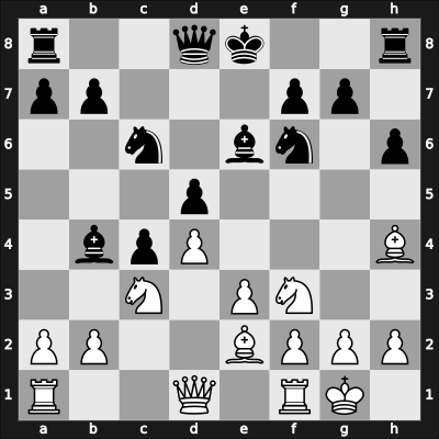 1959 Tbilisi ch-URS – Round 8 – Krogius, Nikolai V – 1/2-1/2 – Nikitin, Aleksander S – G62
