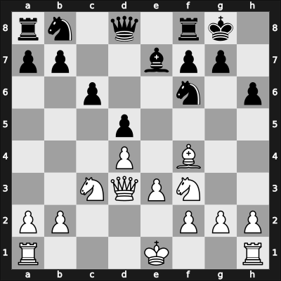1959 Tbilisi ch-URS – Round 12 – Taimanov, M. – 1/2-1/2 – Kortchnoi, V. – G93