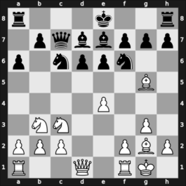 1959 Tbilisi ch-URS – Round 12 – Nezhmetdinov, Rashid – 0-1 – Averbakh, Yuri L – G99
