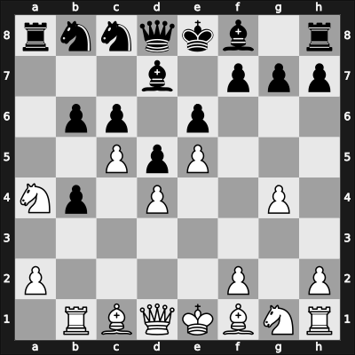 1959 Tbilisi ch-URS – Round 13 – Bronstein, David I – 1/2-1/2 – Petrosian, Tigran A. – G108