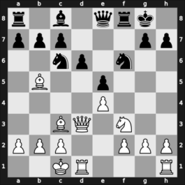 1959 Tbilisi ch-URS – Round 14 – Nezhmetdinov, Rashid – 1-0 – Bronstein, David I – G118
