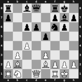 1959 Tbilisi ch-URS – Round 15 – Taimanov, Mark E – 1-0 – Yukhtman, Yakov – G127
