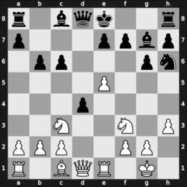 1959 Tbilisi ch-URS – Round 17 – Kholmov, Ratmir D – 1-0 – Keres, Paul – G148