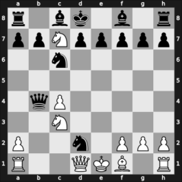 1959 Tbilisi ch-URS – Round 17 – Bronstein, David I – 1-0 – Krogius, Nikolai V – G149