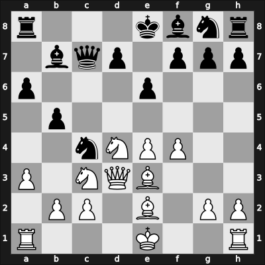 1959 Tbilisi ch-URS – Round 18 – Keres, Paul Petrovich – 1/2-1/2 – Taimanov, Mark E – G156
