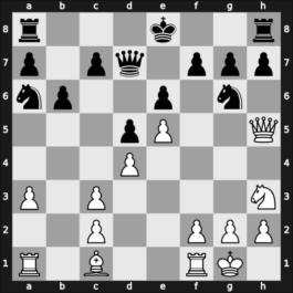 1959 Tbilisi ch-URS – Round 18 – Gufeld, Eduard – 1/2-1/2 – Gurgenidze, Bukhuti – G158