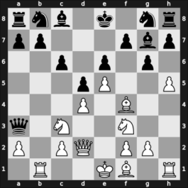 1959 UKR Ch – Round 7 – Gufeld, Eduard – 1-0 – Kostiuchenko, Alexander – G52