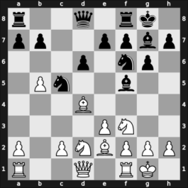 1959 UKR Ch – Round 12 – ? – 1-0 – Bannik, Anatolij – G94