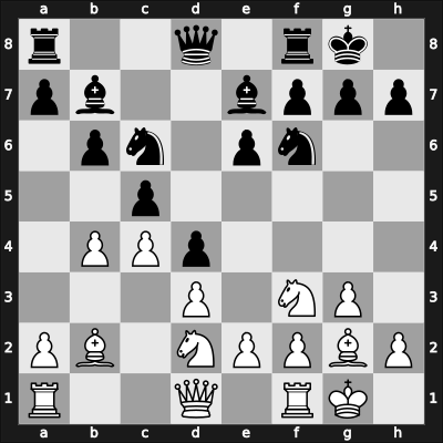 1959 UKR Ch – Round 14 – Poliak, Evsey – 1/2-1/2 – Feldman, Steven – G107