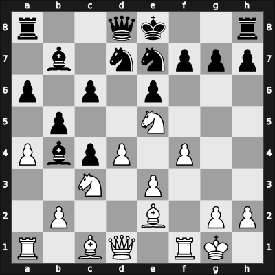 1959 UKR Ch – Round 17 – Shianovsky, Vladislav I – 1-0 – Gufeld, Eduard – G123