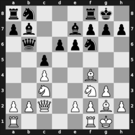 1959 UKR Ch – Round 19 – Pogrebissky, Iosif – 0-1 – Sakharov, Yuri N – G145