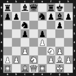 1959 UKR Ch – Round 20 – Nikolaevsky, Yuri V – 1-0 – Makarov, Andrei – G151