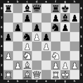 1959 URS Team Ch – Round 1 – Smyslov, Vladimir – 1-0 – Karadshaev – G10