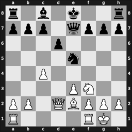 1959 URS Team Ch – Round 1 – Petrosian, Tigran V – 1/2-1/2 – Krutikhin, Yury Petrovich – G19