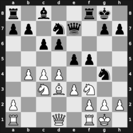1959 URS Team Ch – Round 1 – Spassky, Boris V. – 1-0 – Nezhmetdinov, Rashid – G20