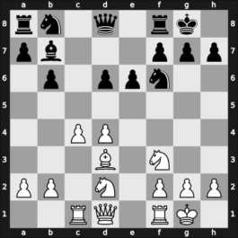 1959 URS Team Ch – Round 1 – Lutikov, Anatoly S – 1/2-1/2 – Bronstein, David I – G28