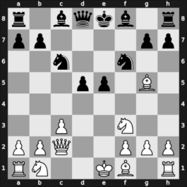 1959 URS Team Ch – Round 1 – Konovalov, Aleksandr – 0-1 – Koblencs, Alexander – G43