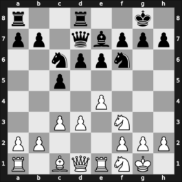 1959 URS Team Ch – Round 1 – Shishov, Mikhail – 0-1 – Smyslov, Vladimir – G46