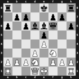 1959 URS Team Ch – Round 1 – Bronstein, David I – 1/2-1/2 – Klovans, Janis – G81