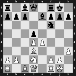 1959 URS Team Ch – Round 1 – Stein, Leonid – 1/2-1/2 – Averbakh, Yuri L – G87