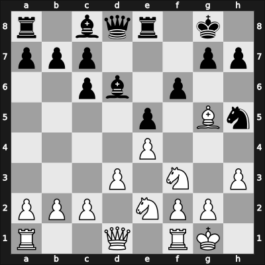 1959 URS Team Ch – Round ? – Gaprindashvili, Nona – 1/2-1/2 – Bishard Ekaterina – G150