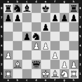 1959 URS-JUG – Round 3 – Taimanov, Mark E – 1/2-1/2 – Milic, Borislav – G14