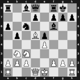1959 URS-JUG – Round 4 – Milic, Borislav – 0-1 – Taimanov, Mark E – G20