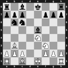 1959 Warsaw Legion tt – Round 5.5 – Zinn, Lothar – 1-0 – Olejarczyk, Bogdan – G43