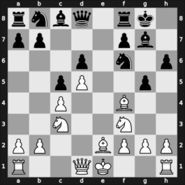 1959 Wch U20 fin-A – Round 9 – Clemens, Christian, Dr. – 1/2-1/2 – Parma, Bruno – G32
