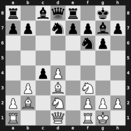 1959 York ch-BCF – Round 1 – Fazekas, Stephan – 0-1 – Golombek, Harry – G9