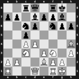 1959 York ch-BCF – Round 6.2 – Clarke, Paul R H – 1/2-1/2 – Barden, Leonard – G76