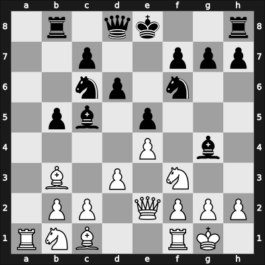 1959 York ch-BCF – Round 7 – Alexander, Conol Hugh – 0-1 – Hilton, CG. – G84