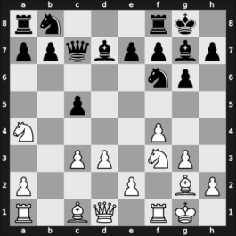 1959 York ch-BCF – Round 7 – Littlewood, John E – 0-1 – Golombek, Harry – G87