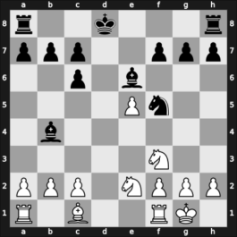1959 York ch-BCF – Round 8 – Clarke, Paul R H – 1/2-1/2 – Sergeant, Edward – G97