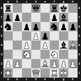 1959 York ch-BCF – Round 11 – Clarke, Paul R H – 1/2-1/2 – Penrose, Justin – G132