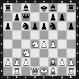 1959 Zuerich – Round 1 – Unzicker, Wolfgang – 1/2-1/2 – Gligorić, Svetozar – G25