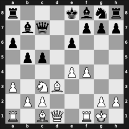 1959 Zuerich – Round 1 – Walther, Edgar – 1/2-1/2 – Gligorić, Svetozar – G30
