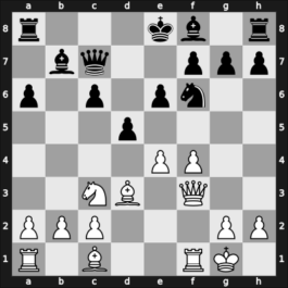 1959 Zuerich – Round 1 – Walther, Edgar – 0-1 – Tal, Mikhail – G33