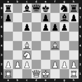 1959 Zuerich – Round ? – Fischer, Robert J – 1-0 – Bhend, Edwin – G89