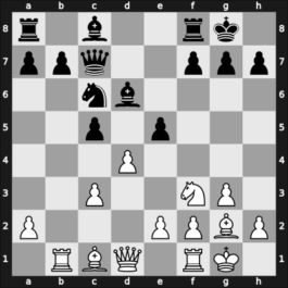 1959 Zurich – Round 1 – Nievergelt, Erwin – 1/2-1/2 – Blau, Max – G3