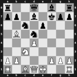1960 AUS Ch – Round 9 – Kalinovsky, Peter – 0-1 – Averbakh, Yuri L – G40