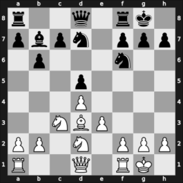 1960 Aalborg – Round 9 – Haahr, Thorkild – 1/2-1/2 – Nielsen, Hartvig – G48