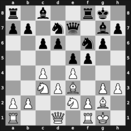 1960 Aalborg – Round 10 – Nielsen, Axel – 1/2-1/2 – Hamann, Svend – G52