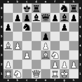 1960 Asuncion – Round 1 – Gligorić, Svetozar – 1-0 – De Los Rios, Antonio – G28